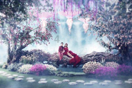 裙上繁花